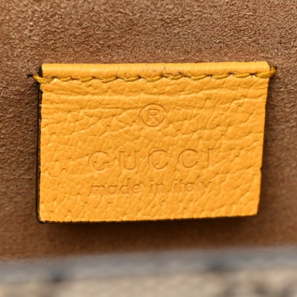 Authentic Gucci Monogram Floral Padlock Purse - Picture 6 of 14